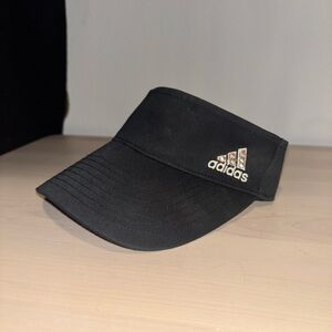 Adidas Black Sports Visor